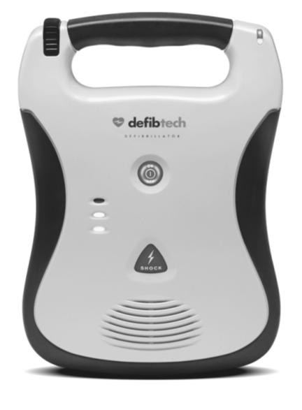 Darstellung eines Defibrillators